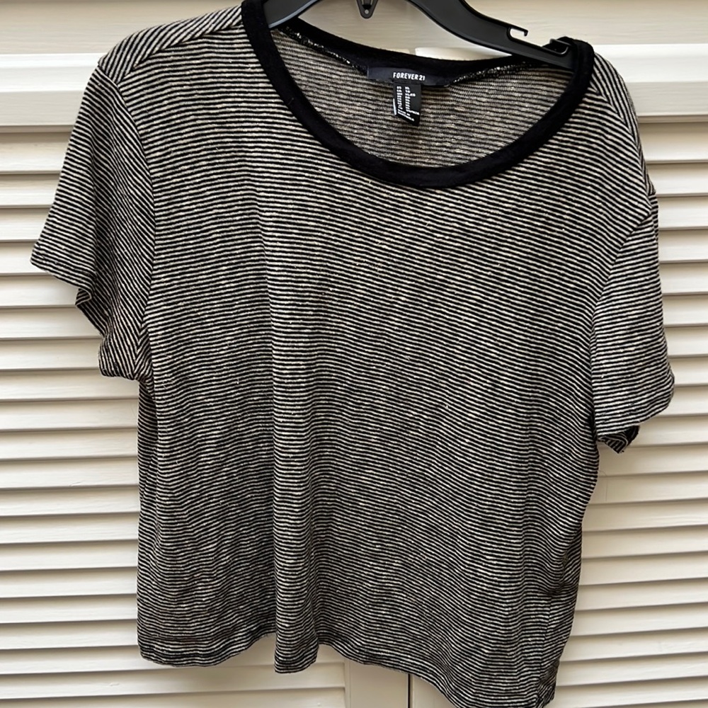 Forever 21 striped tee